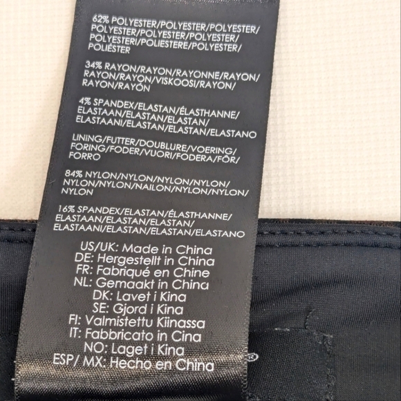 Liverpool Jean Company Cheetah Print Leggings Size 18W - Picture 3 of 8